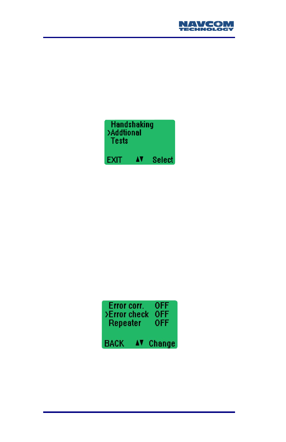 NavCom LAND-PAK Rev.F User Manual | Page 121 / 159