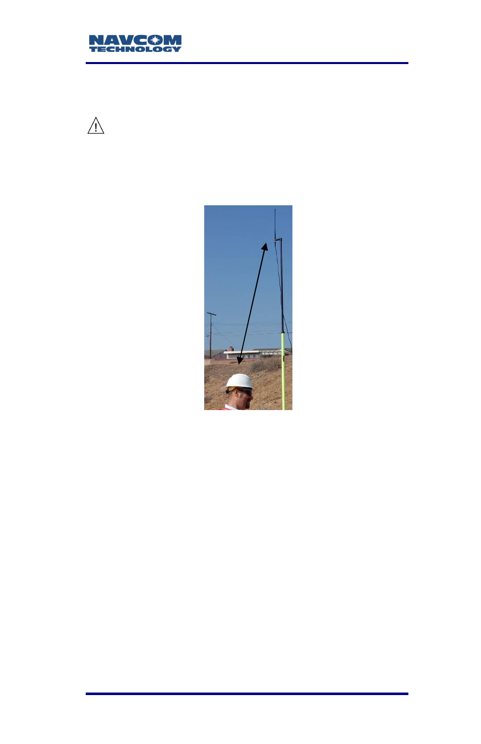 Figure 83: avoiding radiation hazard | NavCom LAND-PAK Rev.F User Manual | Page 126 / 159