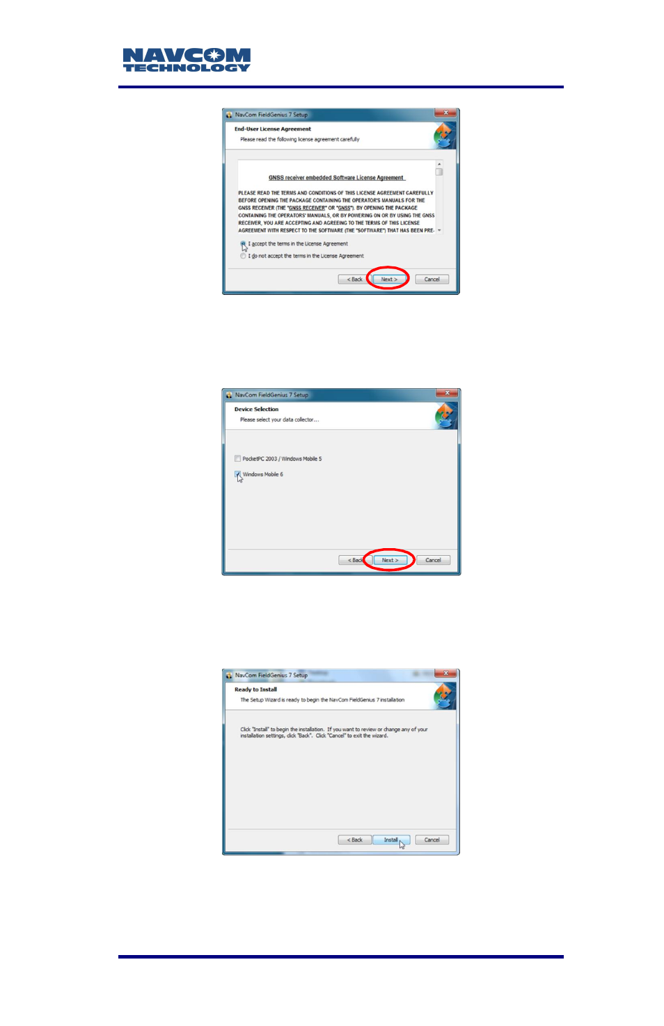 NavCom LAND-PAK Rev.F User Manual | Page 71 / 159