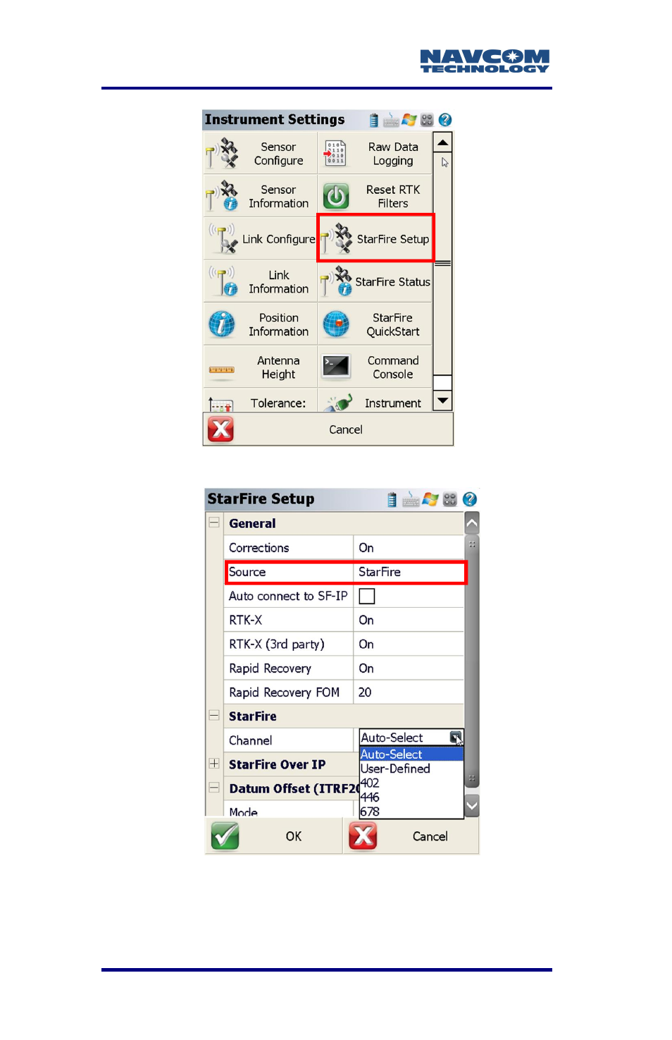 Figure 46) | NavCom LAND-PAK Rev.F User Manual | Page 86 / 159