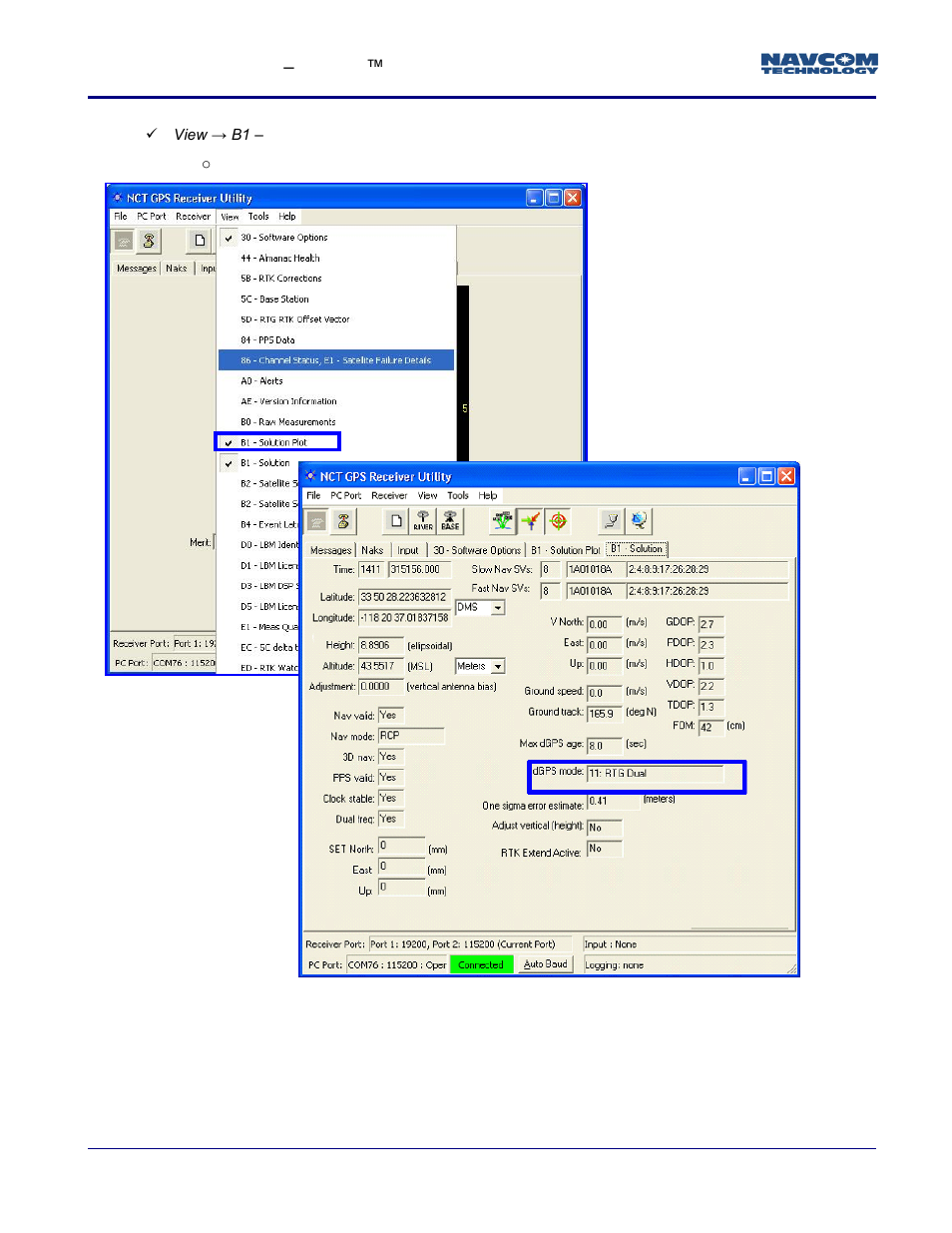 NavCom StarFire Satellite Change Rev.I User Manual | Page 13 / 23