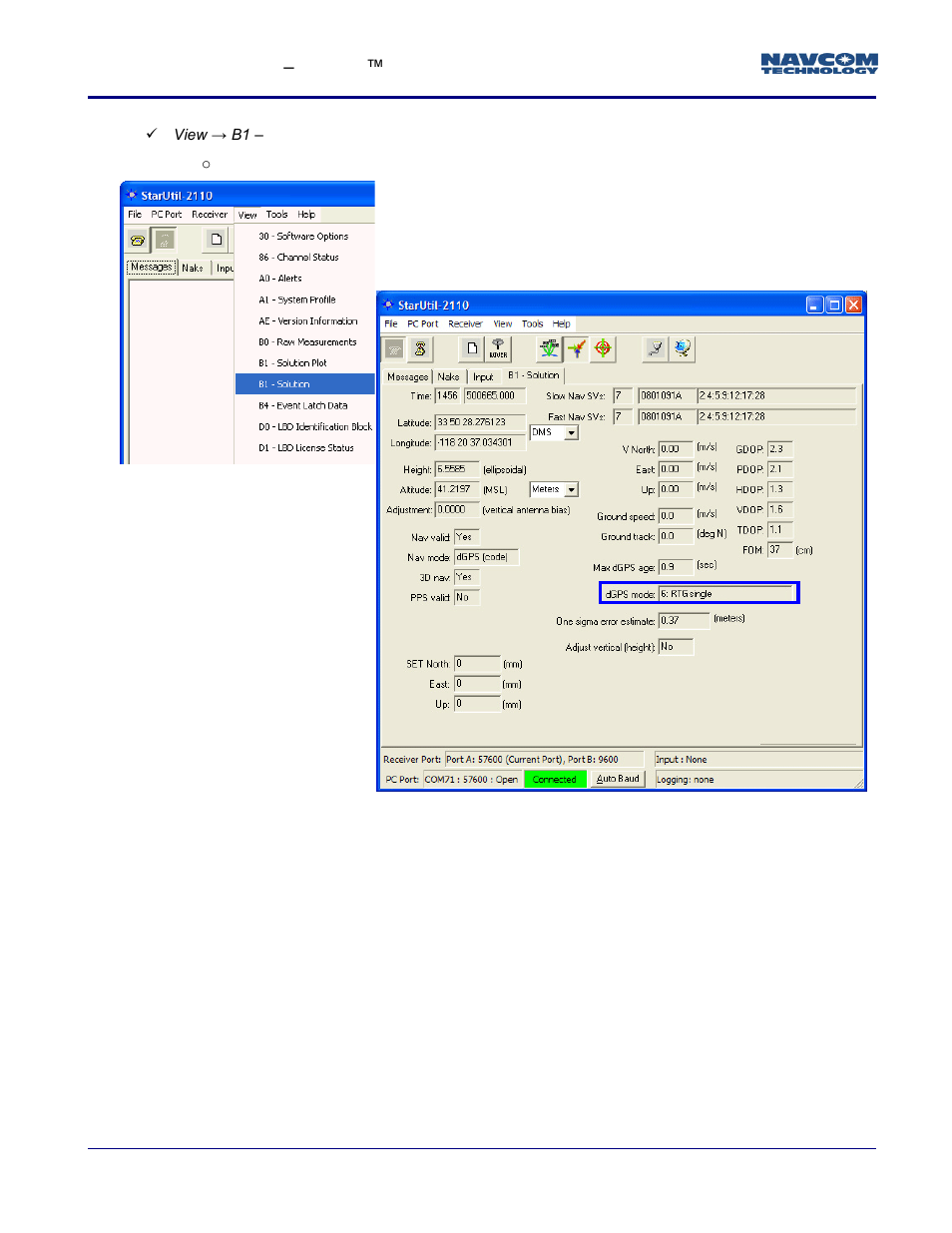 NavCom StarFire Satellite Change Rev.I User Manual | Page 18 / 23