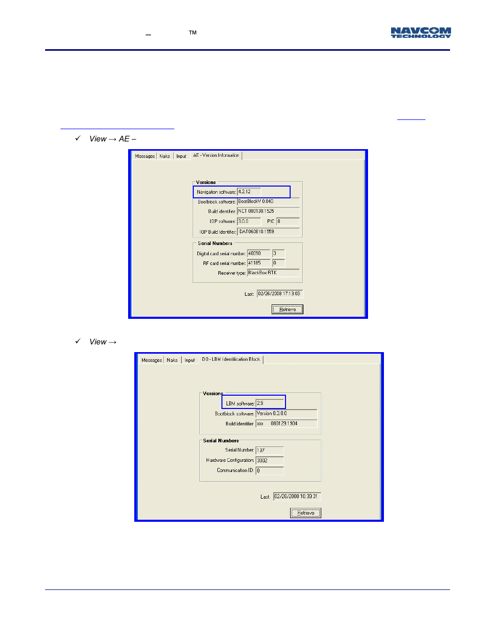 NavCom StarFire Satellite Change Rev.I User Manual | Page 3 / 23