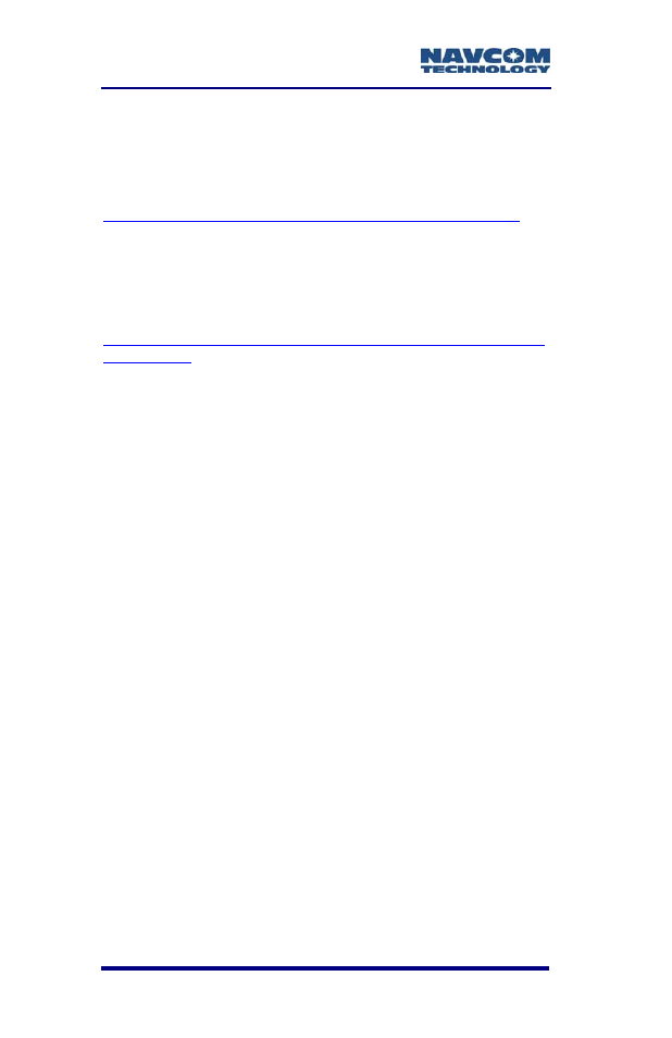 NavCom RT-3020 Rev.F User Manual | Page 26 / 93