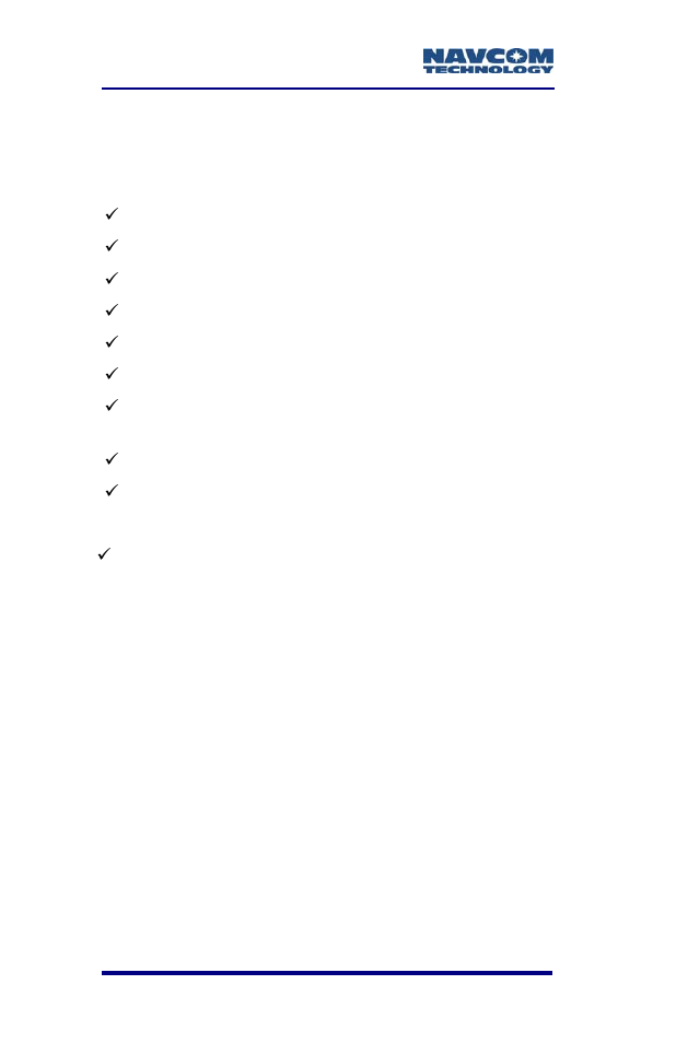 NavCom SF-2040 Rev.F User Manual | Page 22 / 93