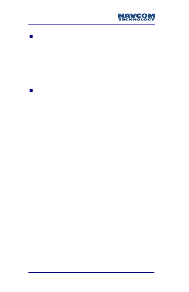 NavCom SF-2110 Rev.C User Manual | Page 28 / 99