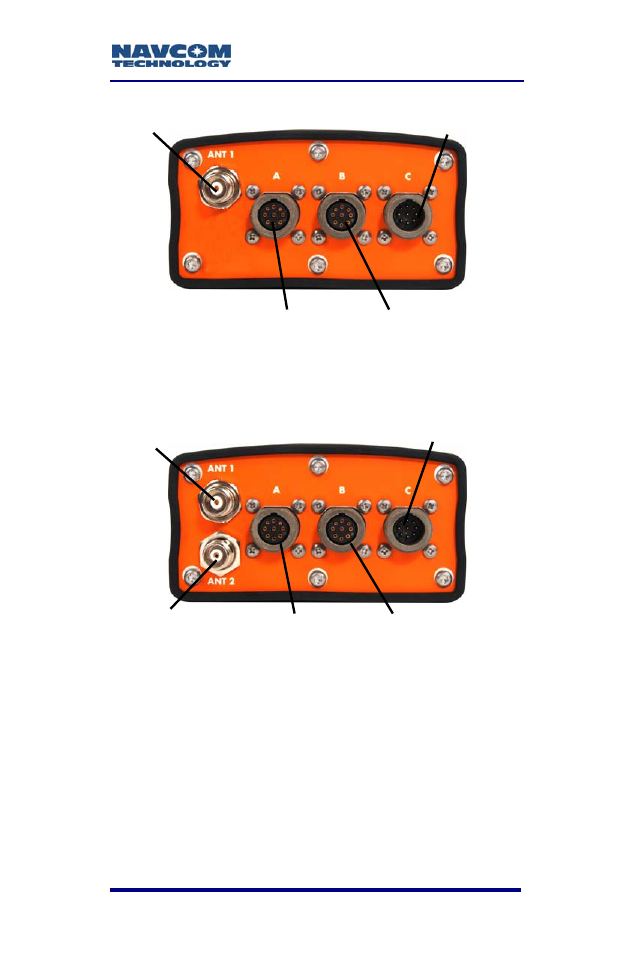 Event, Figure 9: sf-2110m back view, Figure 10: sf-2110r back view | Figure 9. each conforms to the eia rs232 standard | NavCom SF-2110 Rev.C User Manual | Page 37 / 99