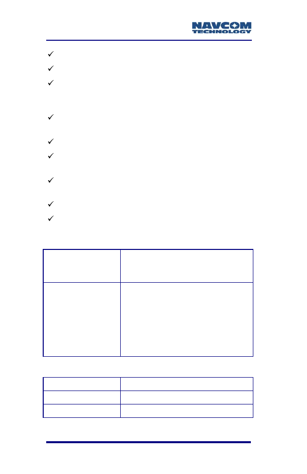 Time-to-first-fix, Dynamics | NavCom SF-2110 Rev.C User Manual | Page 62 / 99