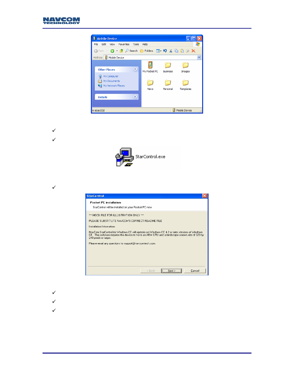 NavCom StarControl Rev.C User Manual | Page 17 / 56