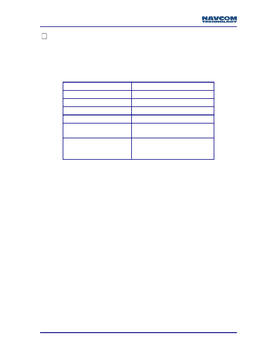 NavCom StarControl Rev.C User Manual | Page 32 / 56