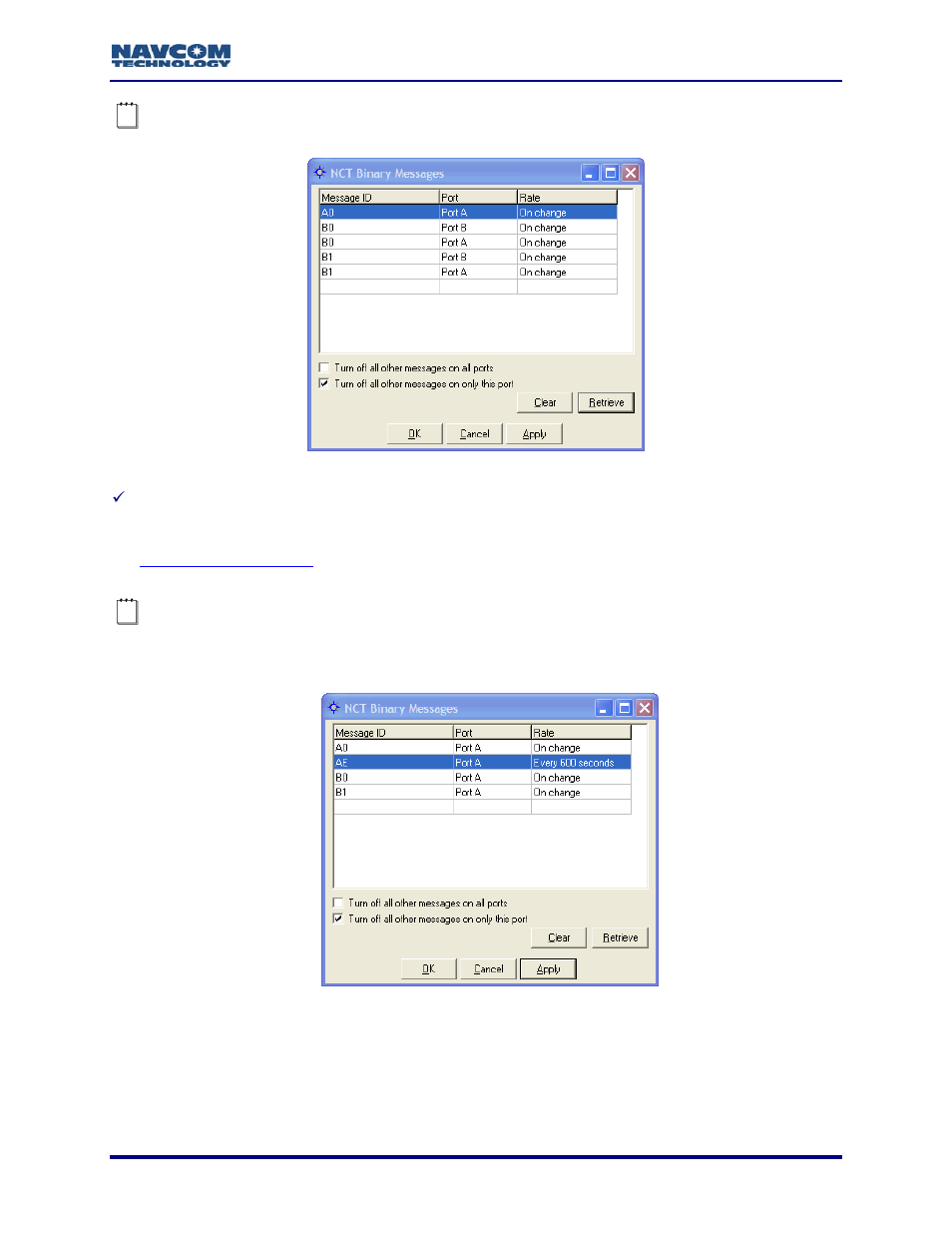 Figure 22: example of a specific period | NavCom StarUtil-2110 Rev.B User Manual | Page 29 / 85