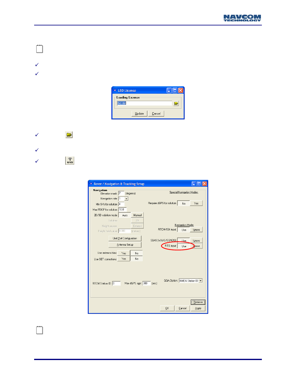 Load starfire license, Figure 41: starfire license upload window | NavCom StarUtil-2110 Rev.B User Manual | Page 50 / 85