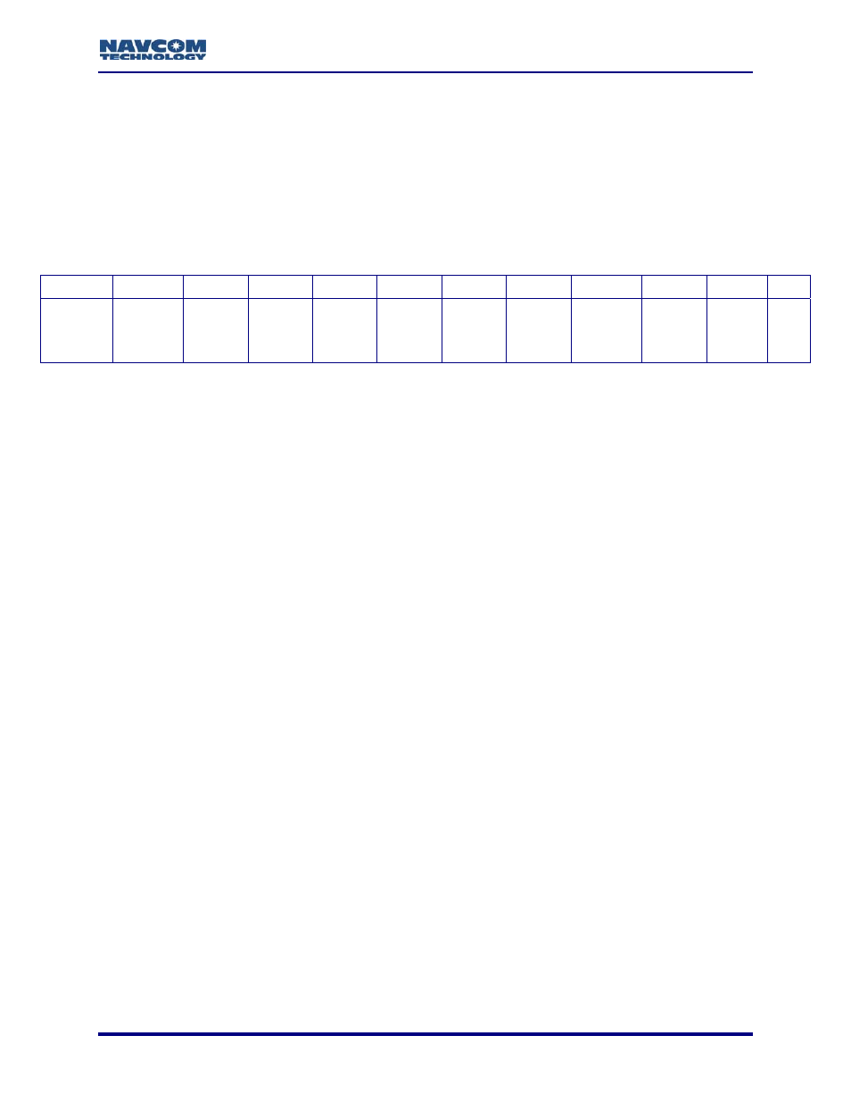 A nct solid earth tide (set) message format, Nct solid earth tide (set) message format, Table 4: nct solid earth tide (set) nmea message | A-69 | NavCom StarUtil-2110 Rev.B User Manual | Page 71 / 85