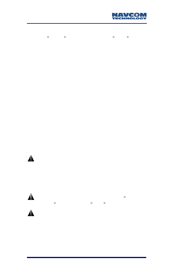 External power source, Battery packs | NavCom RT-3010 Rev.F User Manual | Page 56 / 89