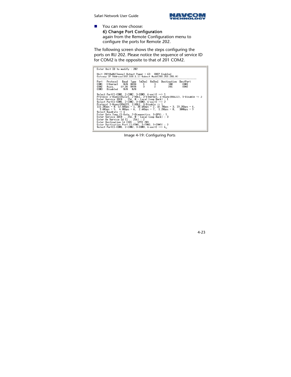 NavCom SR-7120 Rev.A User Manual | Page 85 / 117