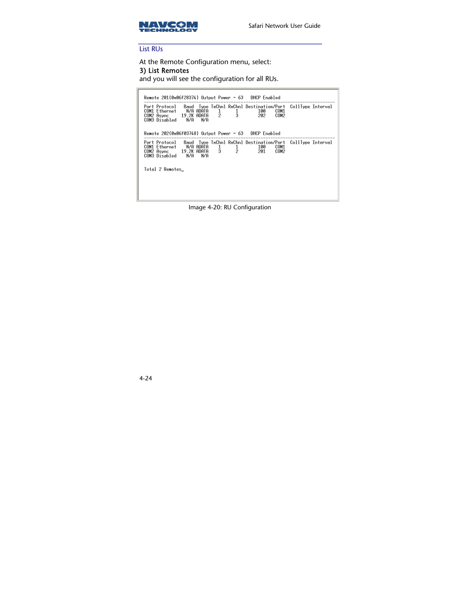 List rus | NavCom SR-7120 Rev.A User Manual | Page 86 / 117