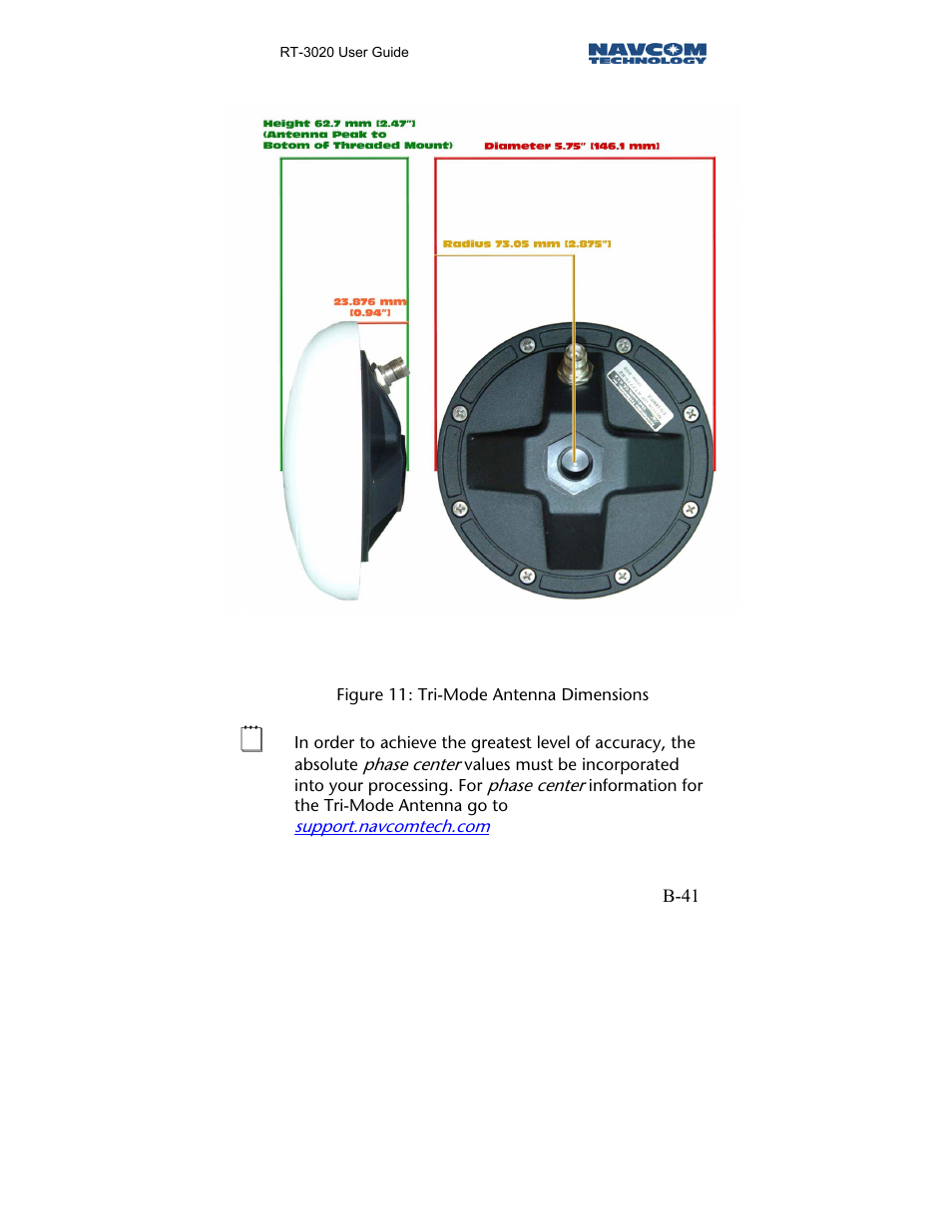 NavCom RT-3020 Rev.A User Manual | Page 43 / 56