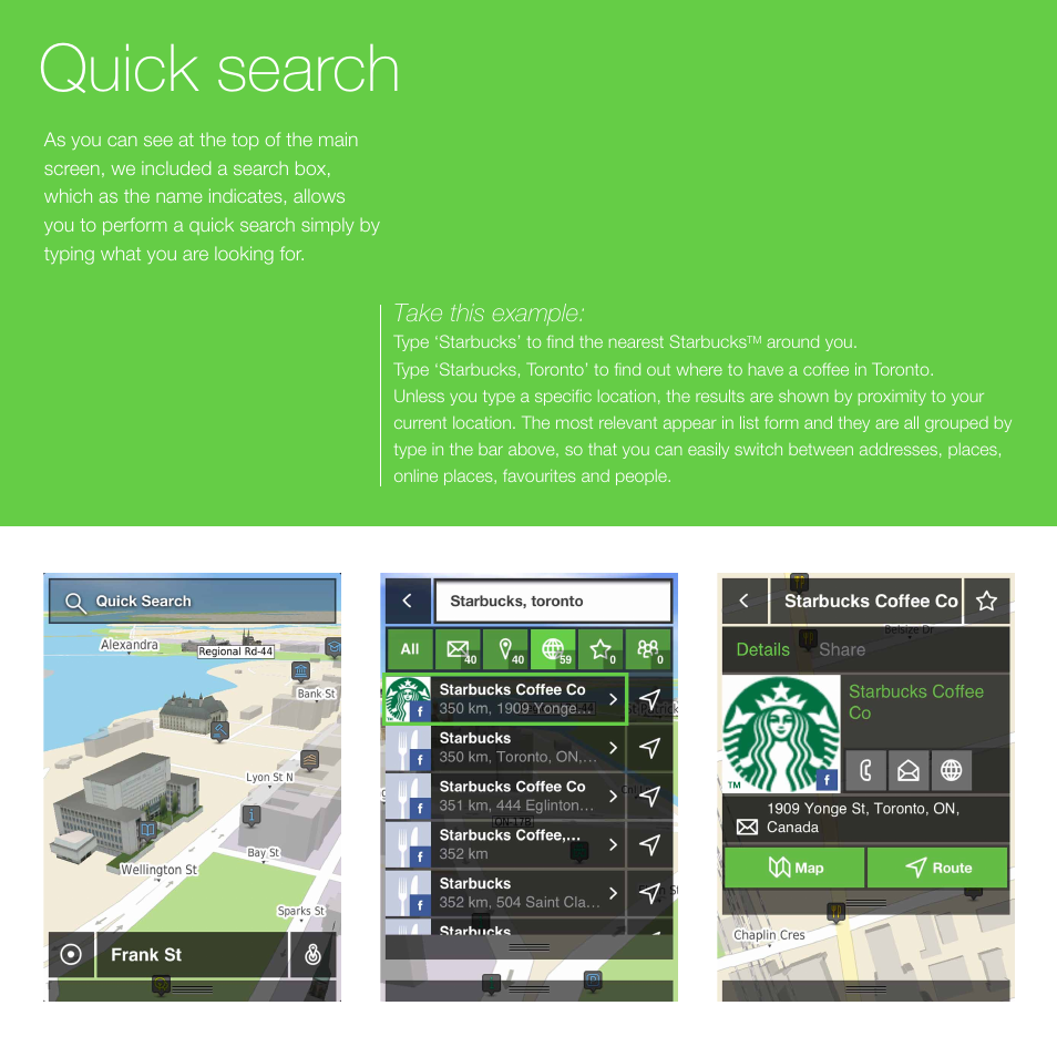 Quick search | NDrive NLife User Manual | Page 5 / 12