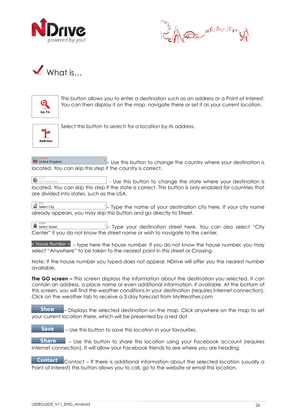 What is | NDrive 11 for android User Manual | Page 27 / 33
