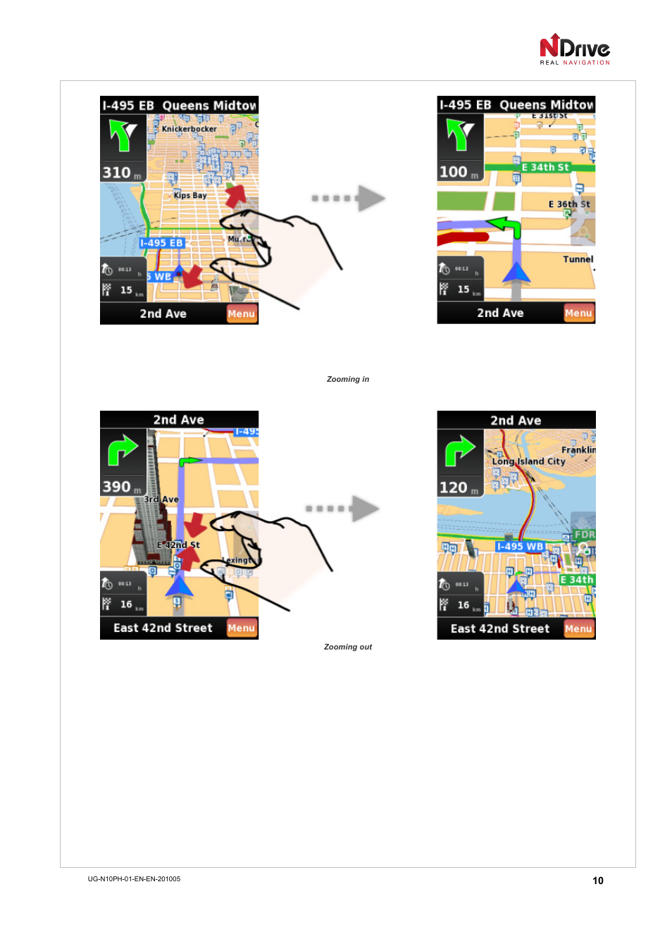 NDrive 10 for phones User Manual | Page 11 / 67