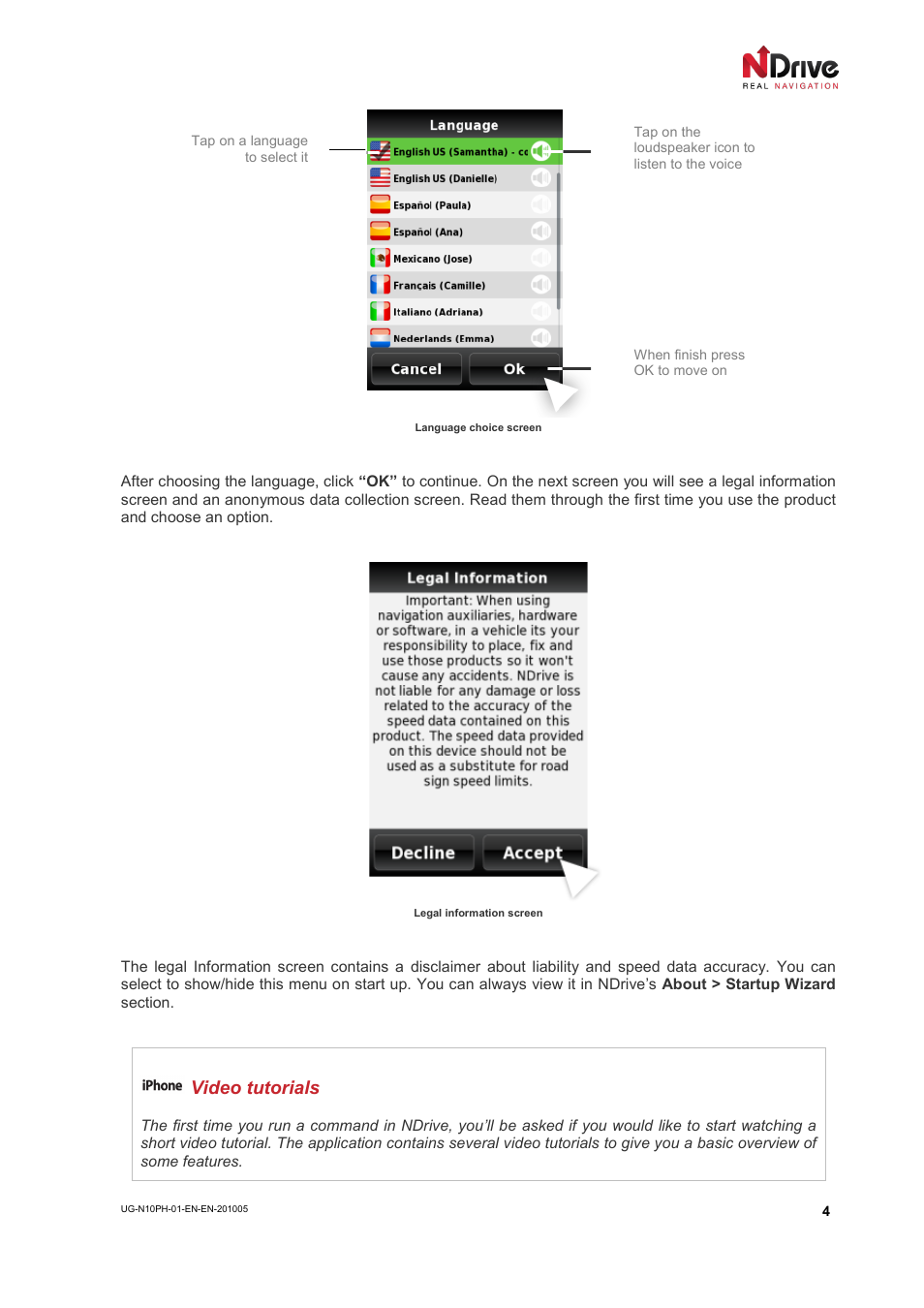 Video tutorials | NDrive 10 for phones User Manual | Page 5 / 67