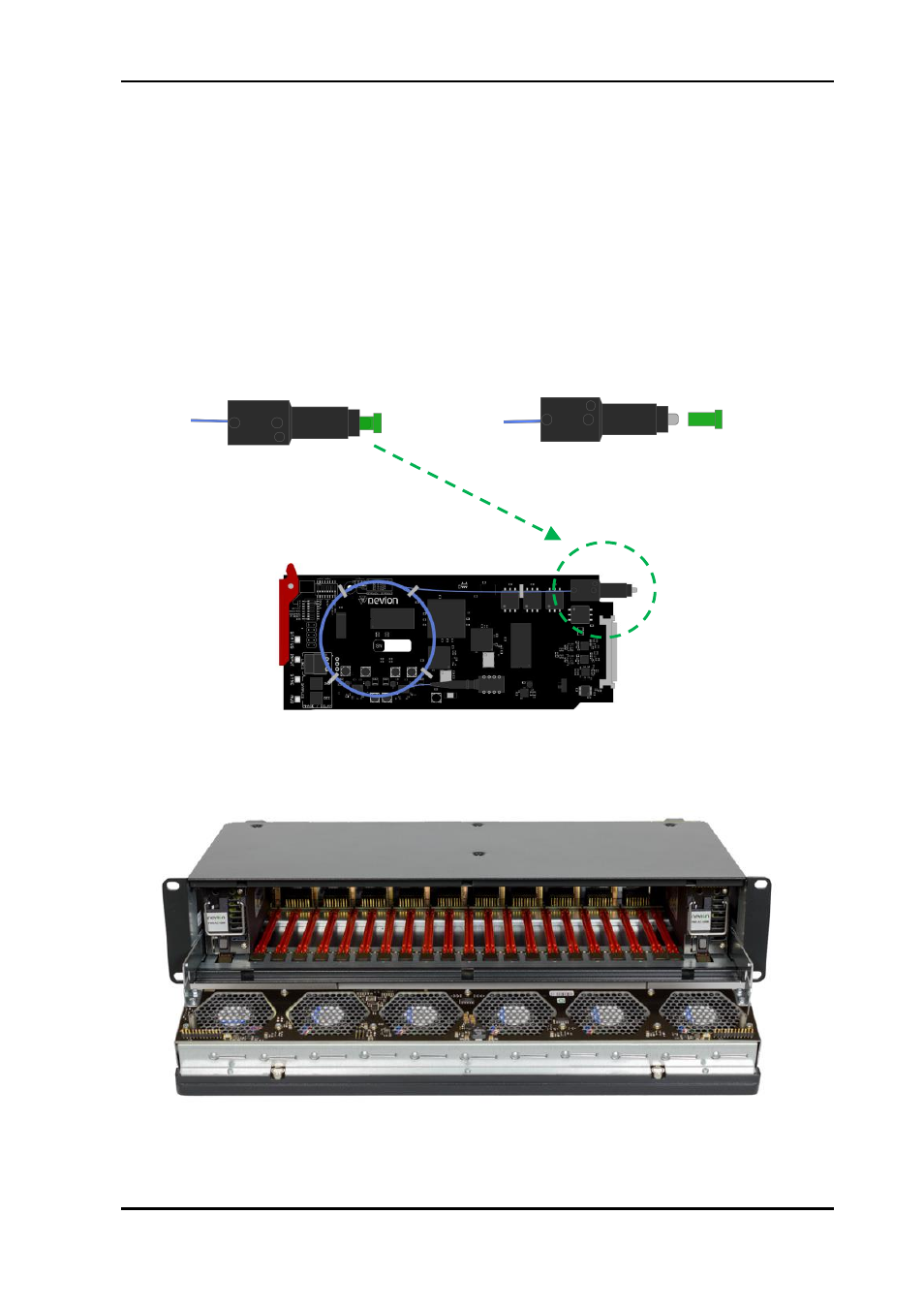 3 main module insertion | Nevion FR202 User Manual | Page 18 / 33