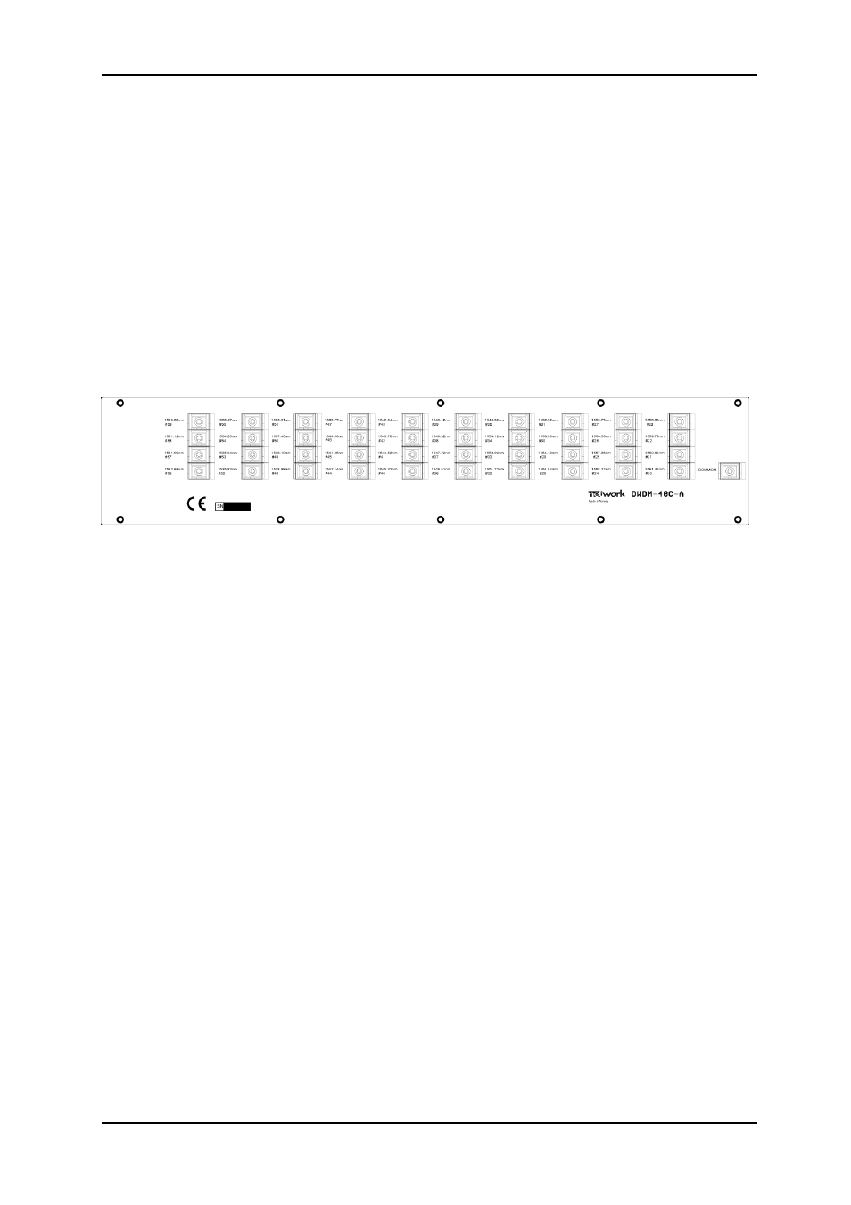 3 connections, 1 connecting to the dwdm-40c, 2 system design | Nevion DWDM-40C User Manual | Page 7 / 14