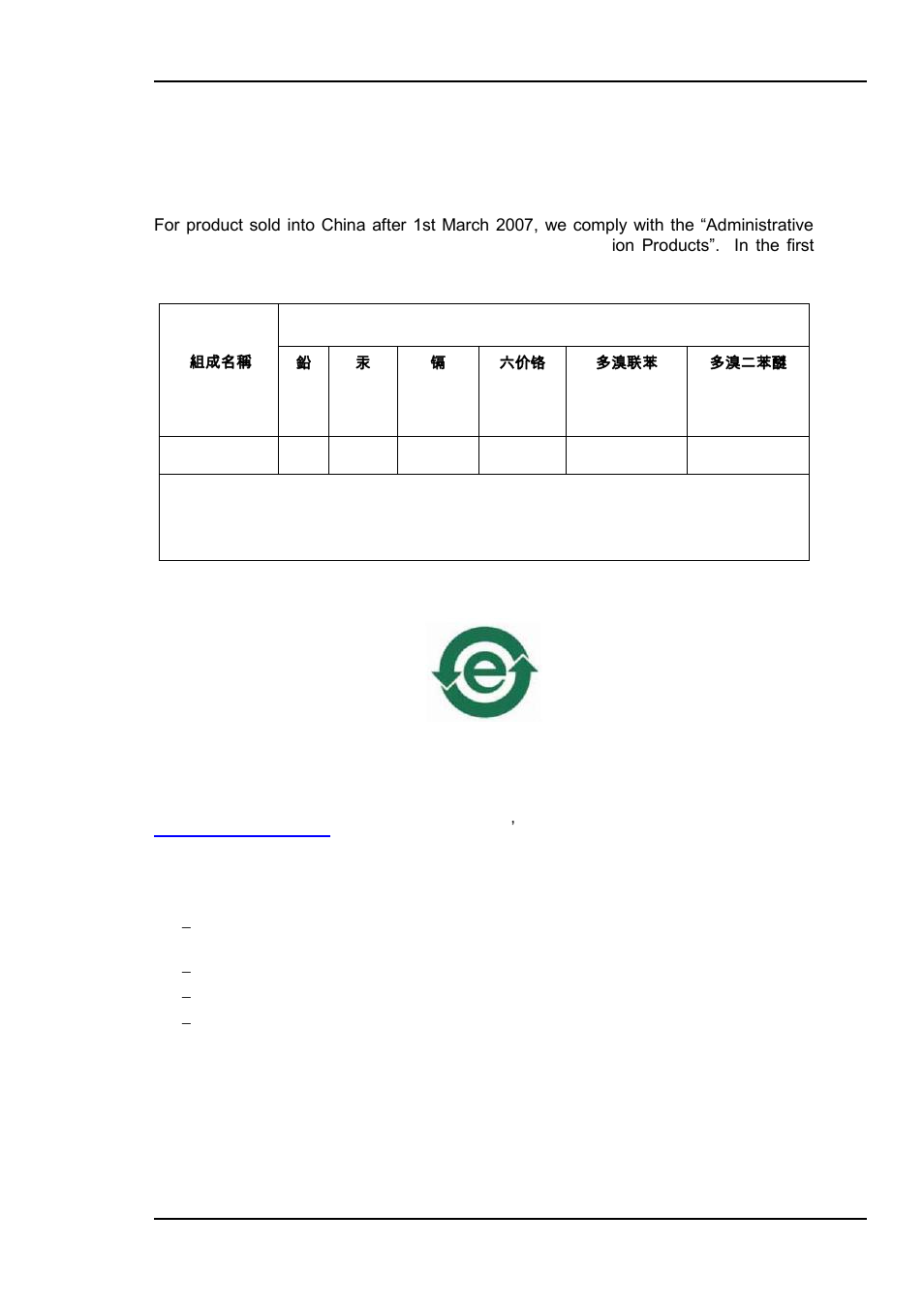 A.1 materials declaration, A.2 recycling information | Nevion WDM-2-MkII User Manual | Page 15 / 15