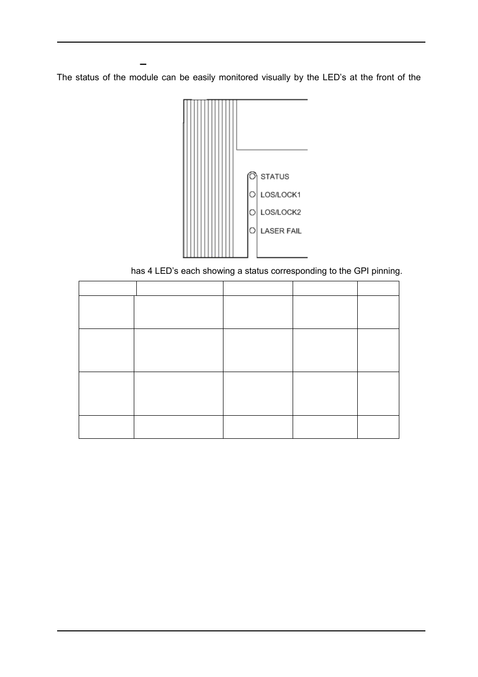 2 front panel, Status monitoring, 2 front panel – status monitoring | Nevion 3GHD-EO User Manual | Page 17 / 23