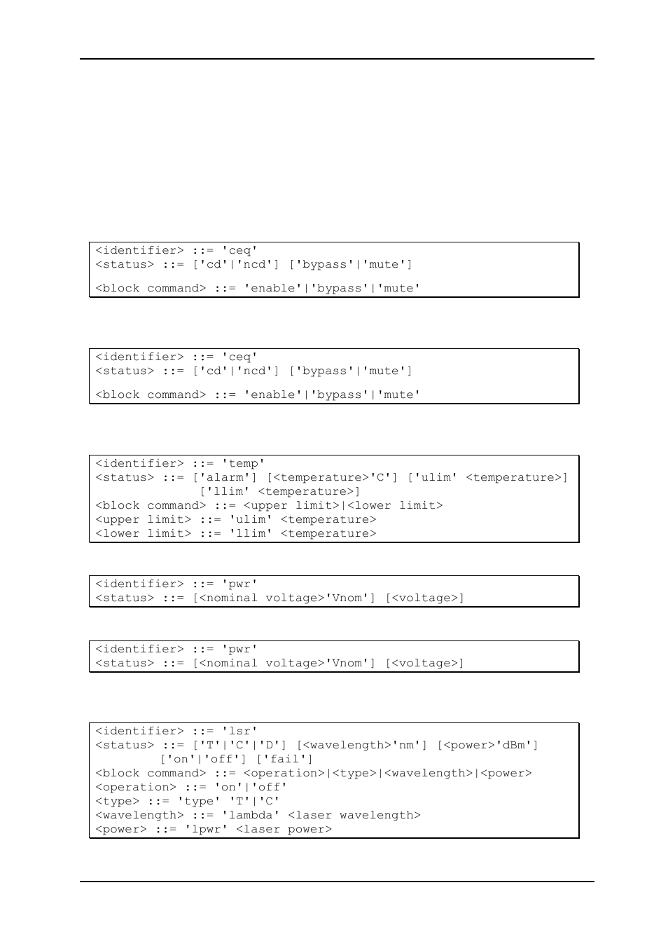 6 rs422 commands, 1 flp4.0 block commands | Nevion 3GHD-EO User Manual | Page 18 / 23