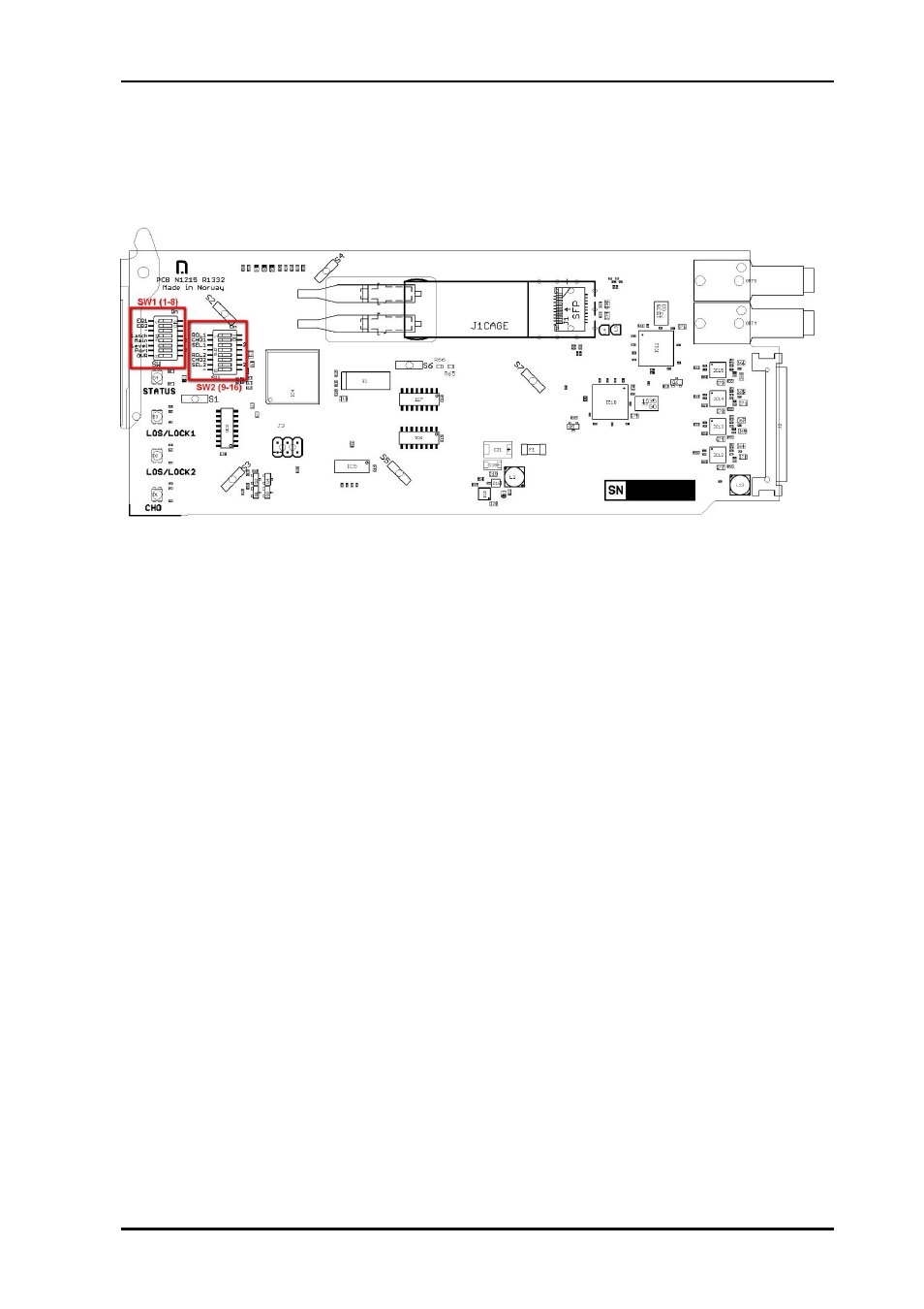 2 configuration through dip settings | Nevion 3GHD-EO-2-SFP User Manual | Page 7 / 19