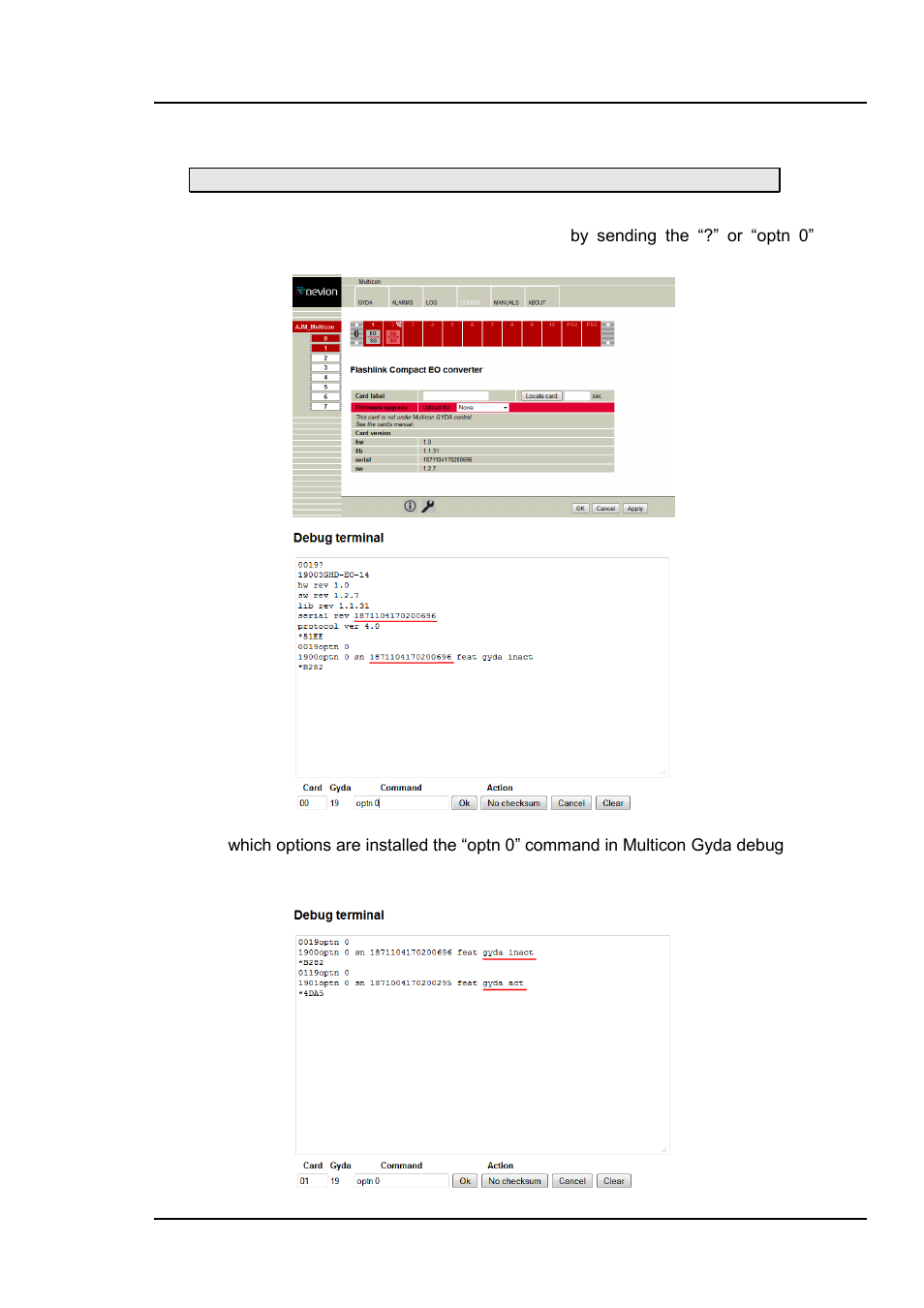6 unlocking options | Nevion FC-3G-EO-14 User Manual | Page 22 / 27