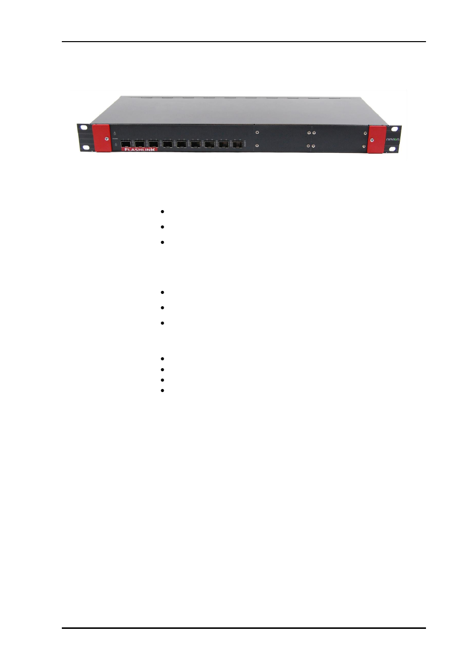 1 front view, 1 fc-3g-eo-18 | Nevion Flashlink Compact II User Manual | Page 7 / 29