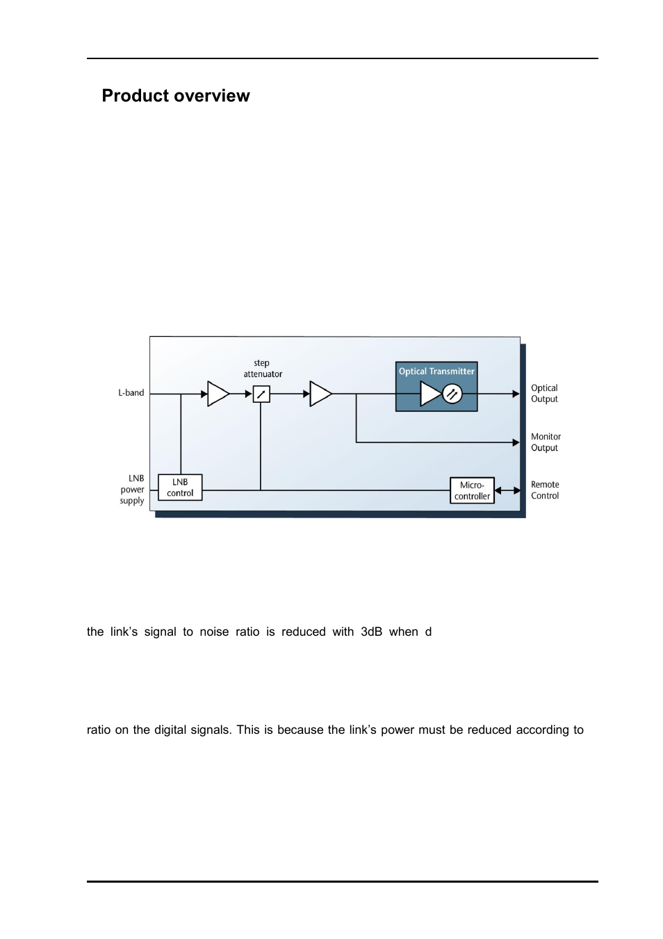 1 product overview, 1product overview | Nevion LB-EO Rev.F User Manual | Page 4 / 16