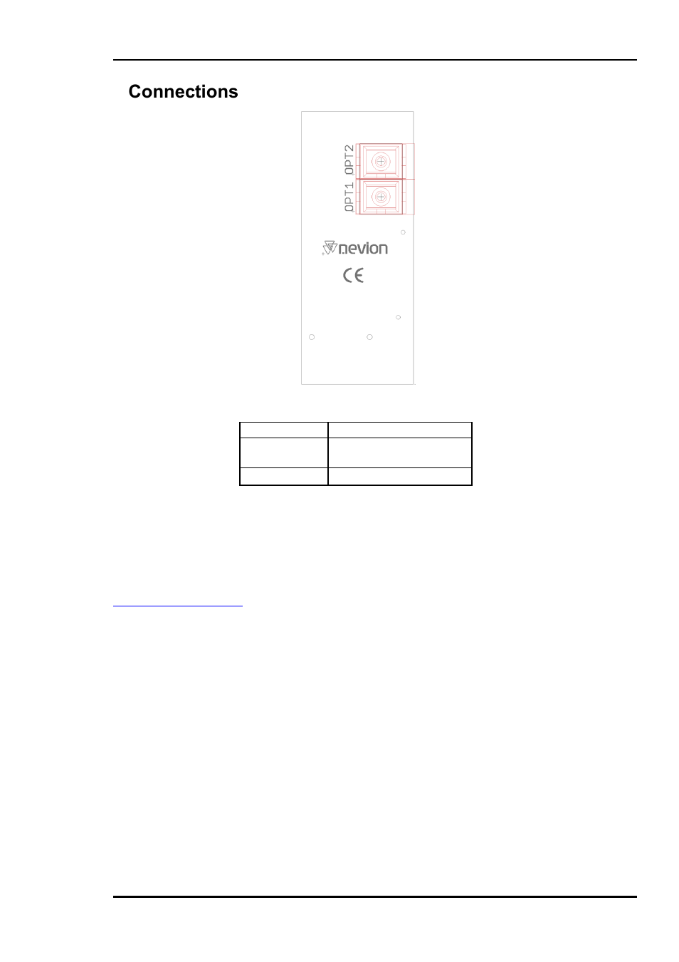 4 connections, 1 mounting the connector module, 4connections | Nevion 10G-TR-C1xxx User Manual | Page 7 / 12