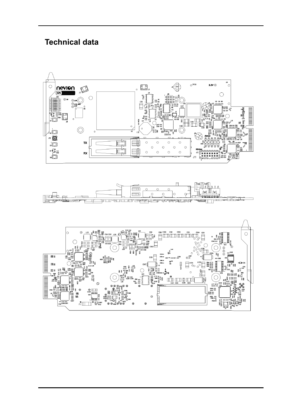 5 technical data, 1 engineering drawings, 5technical data | Nevion HD-TD-10GMX-6 User Manual | Page 15 / 19