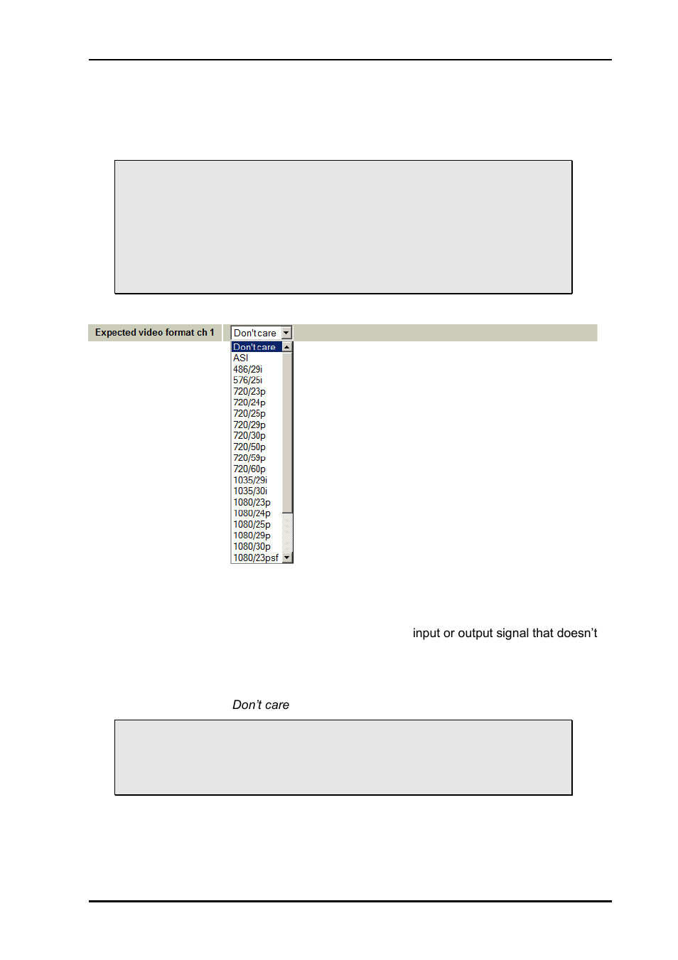 4 expected video format | Nevion HD-TD-10GMX-6 User Manual | Page 9 / 19