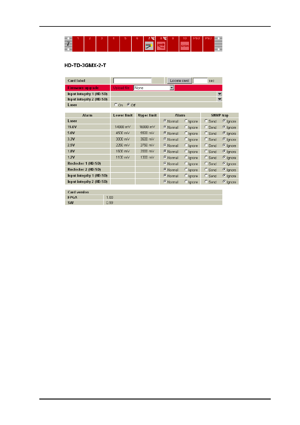 Nevion SDI-TD-3GMX-5 User Manual | Page 16 / 38