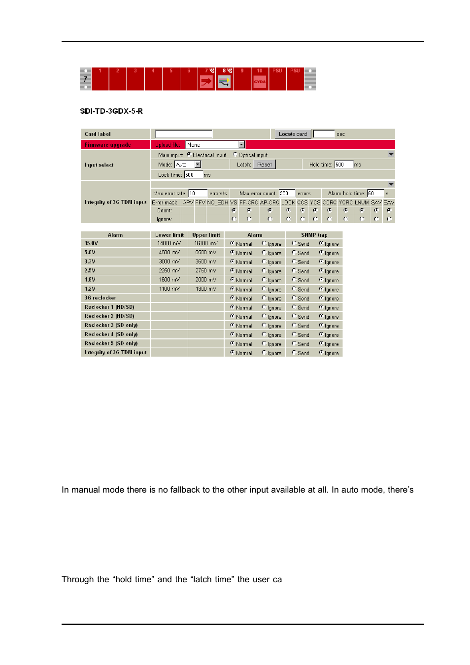 Nevion SDI-TD-3GMX-5 User Manual | Page 17 / 38