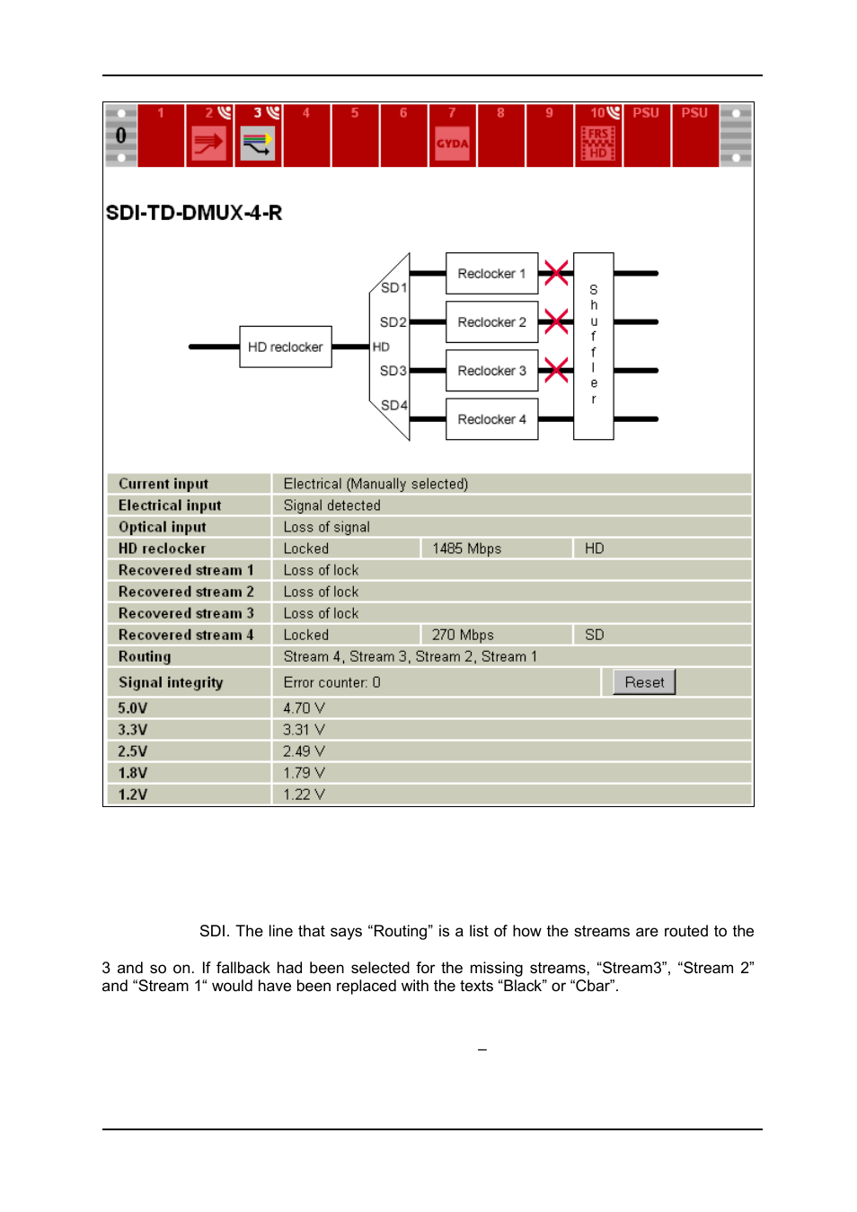 Nevion SDI-TD-MUX-4 User Manual | Page 11 / 30