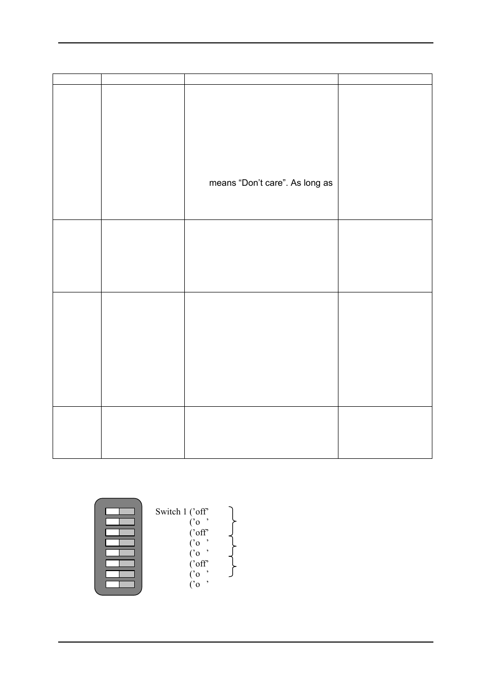 3 dmux dip switches | Nevion SDI-TD-MUX-4 User Manual | Page 17 / 30