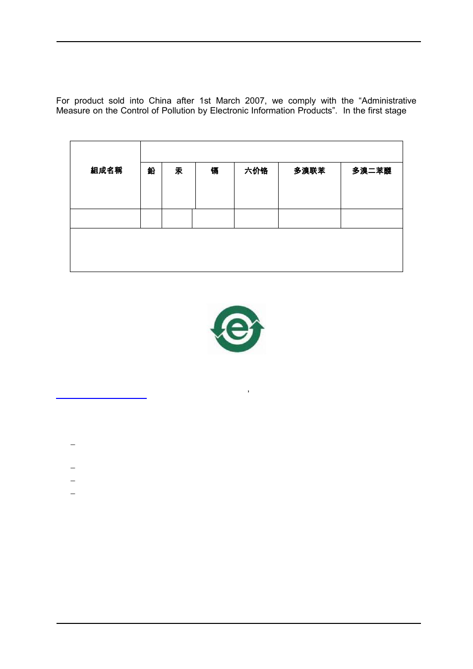 A.1 materials declaration, A.2 recycling information | Nevion SDI-TD-MUX-4 User Manual | Page 30 / 30