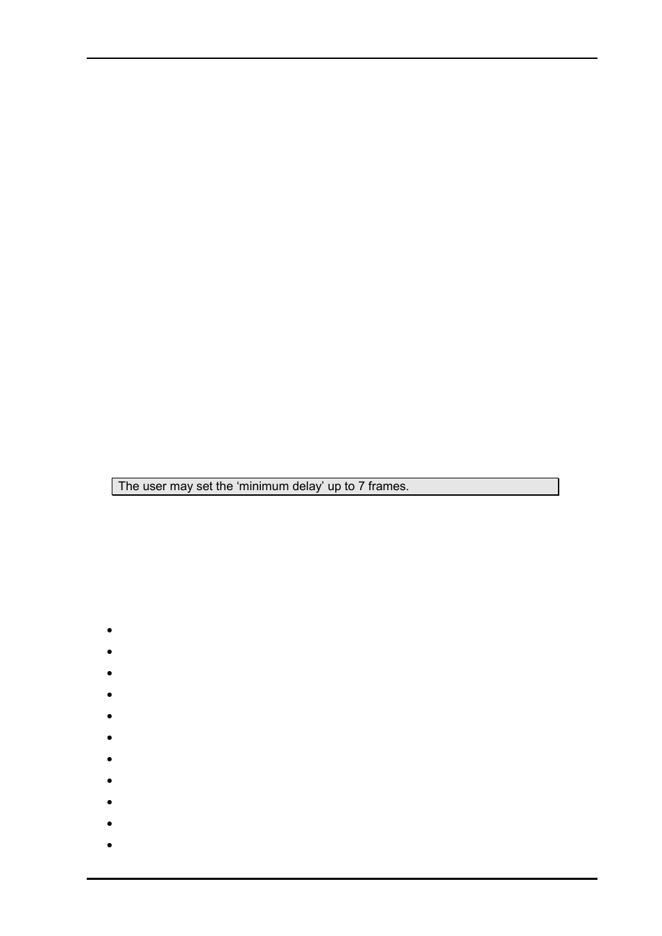 6 frame synchronizer, 1 frame sync mode, 2 frame delay mode | 7 video generator | Nevion ARC-SD-DMUX User Manual | Page 15 / 36