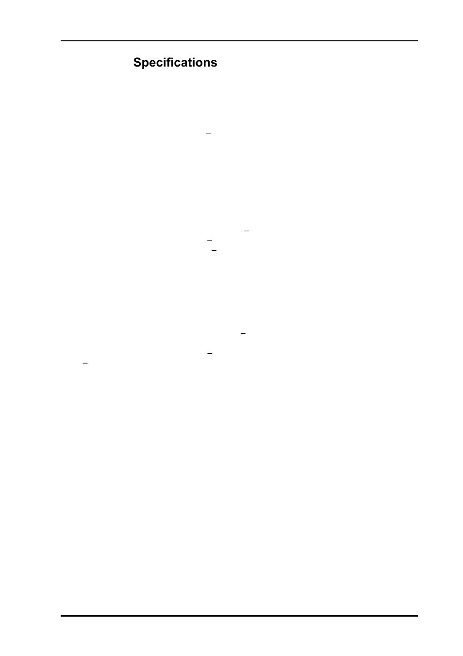 Appendix a specifications | Nevion SPG-AVA-DMUX User Manual | Page 20 / 24