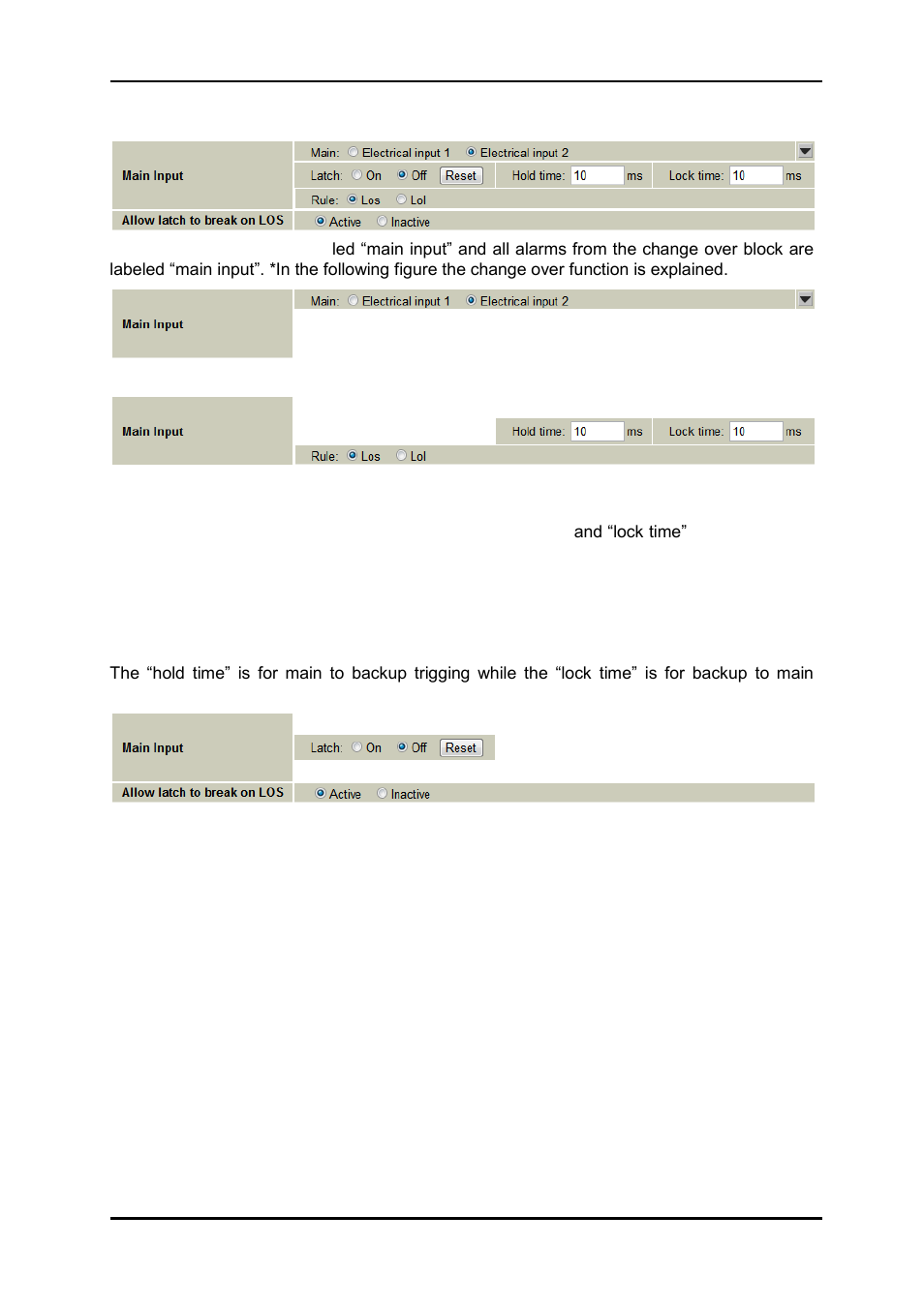 6 change over block | Nevion 3GHD-CHO-2x4 User Manual | Page 14 / 24