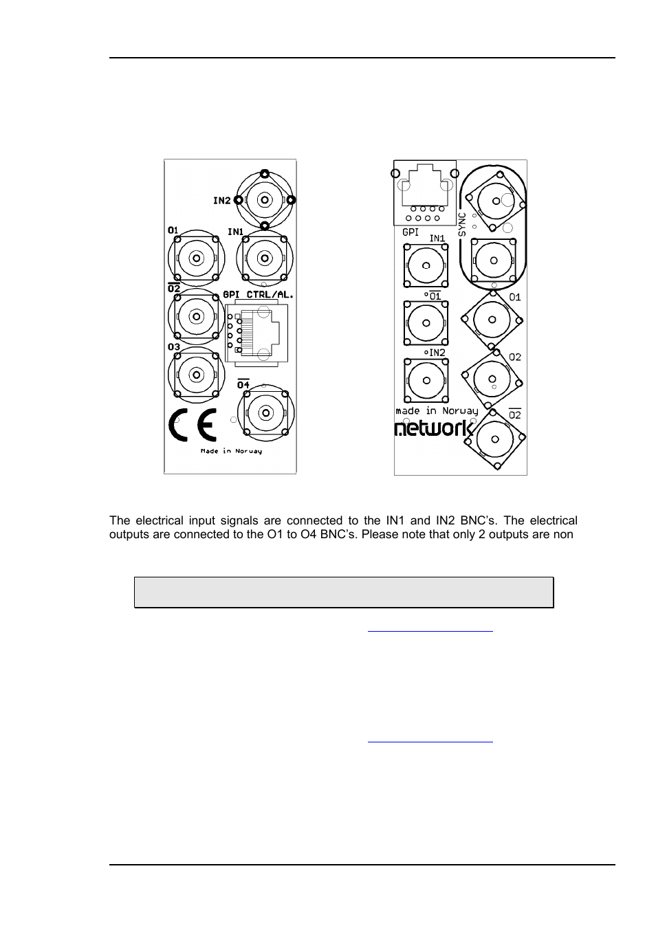4 connections 4.1 mounting the connector module, 4 connections, 1 mounting the connector module | Nevion SDI-CHO-2x1-PB User Manual | Page 8 / 14