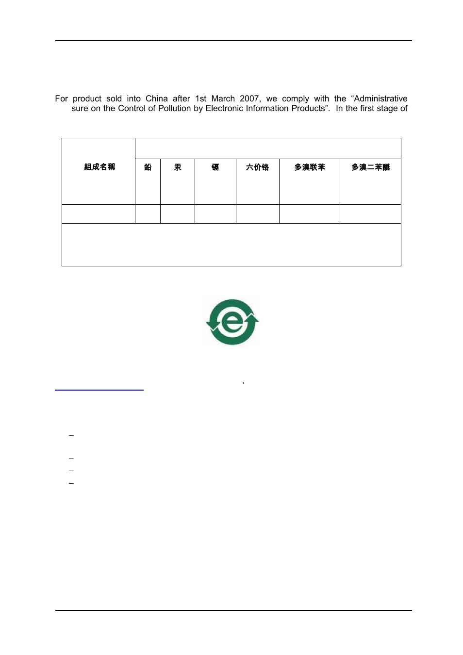A.1 materials declaration, A.2 recycling information | Nevion AAV-HD-DMUX User Manual | Page 23 / 24