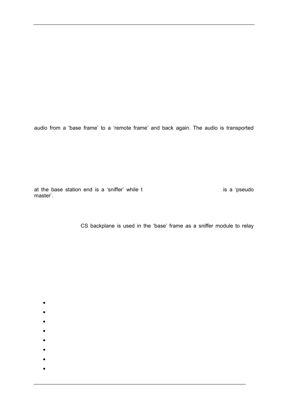4 limitations, 5 audio transport mode, 1 in-band management | 2 setup | Nevion AV-HD-XMUX User Manual | Page 18 / 28