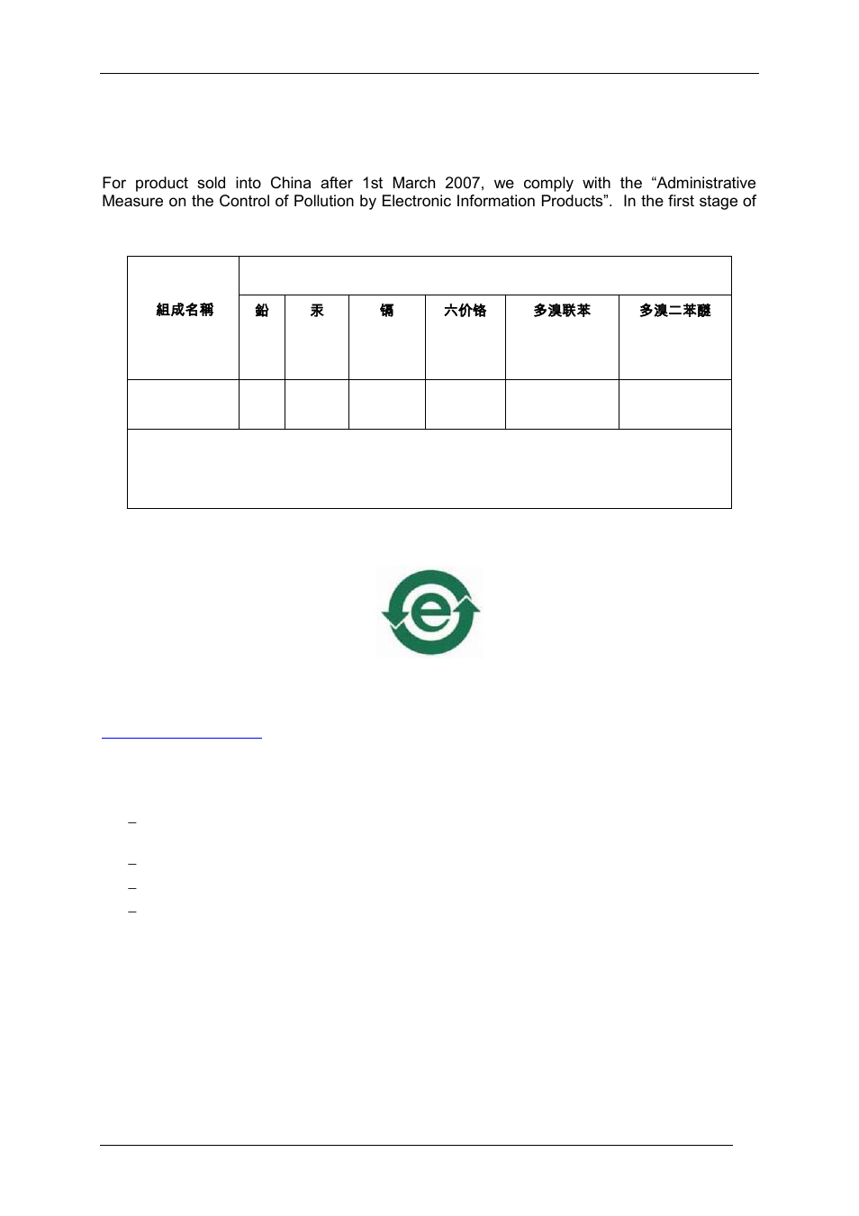 A.1 materials declaration, A.2 recycling information | Nevion AV-HD-XMUX User Manual | Page 28 / 28
