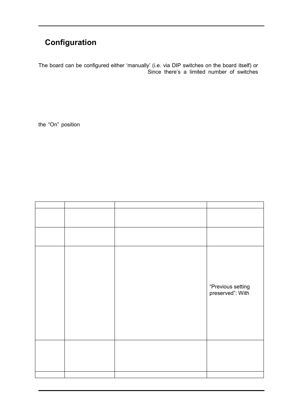 4 configuration, 1 selecting between gyda mode or manual mode, 2 detailed control in dip switch mode | 4configuration | Nevion DAC-AVA-DMUX User Manual | Page 18 / 32